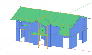 Esempio di edificio in XLAM