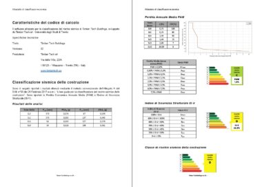 Relazione classificazione rischio sismico